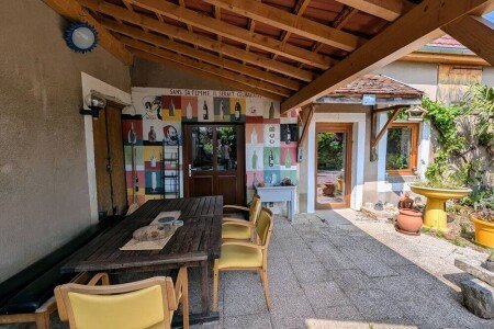 Maison 1 chambre, avec jardin