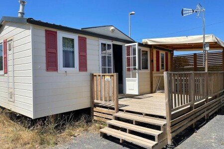 Mobil home 3 chambres, avec climatisation