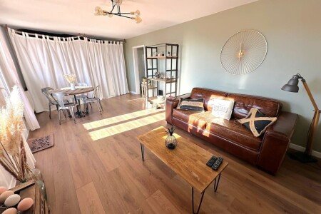 Appartement cozy, 2 chambres, avec wifi