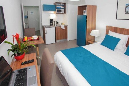 Appart'Hotel cozy, 1 chambre, avec salle de sport
