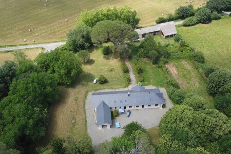 Villa 6 chambres, avec jardin