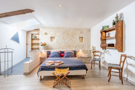 Bed and breakfast 1 chambre, avec jardin