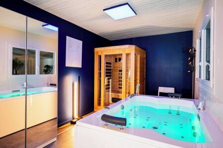 Maison cozy, 1 chambre, avec jacuzzi