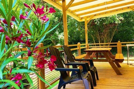 Mobil home 3 chambres, avec climatisation