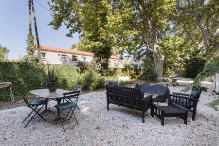 Gîte chic, 2 chambres, avec jardin