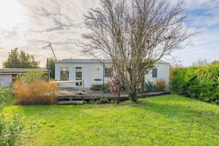 Mobil home 2 chambres, avec jardin