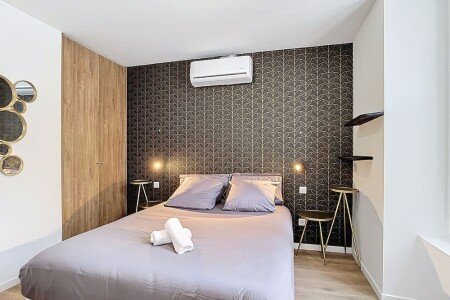 Gîte cozy, 1 chambre, avec climatisation