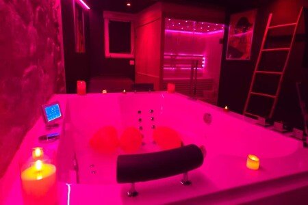 Maison de charme, 1 chambre, avec jacuzzi