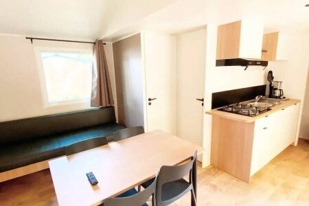 Mobil home 2 chambres, avec climatisation