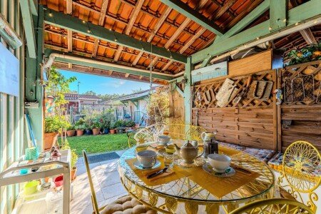 Bed and breakfast 1 chambre, avec jardin