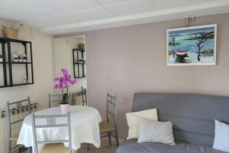 Gîte 1 chambre, avec jardin