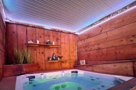 Gîte cozy, 1 chambre, avec jacuzzi