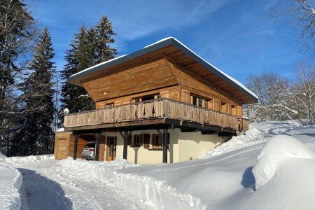 Chalet cozy, 3 chambres, avec parking
