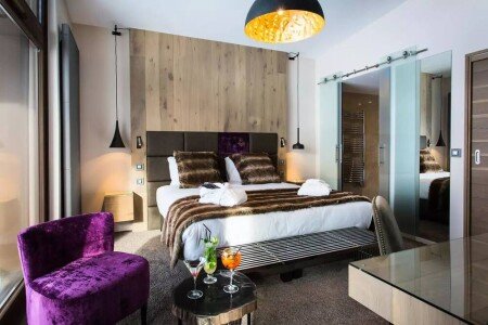 Appart'Hotel tout confort, 2 chambres, avec sauna