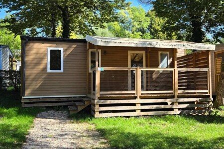 Camping / Mobil Home 3 chambres, avec piscine