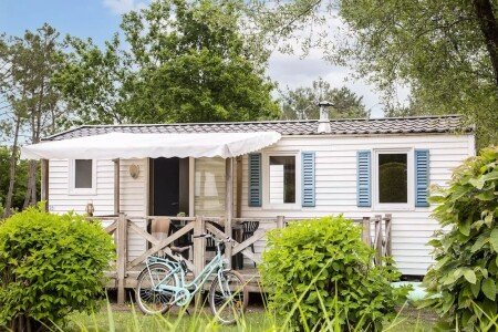 Mobil home bien-être, 2 chambres