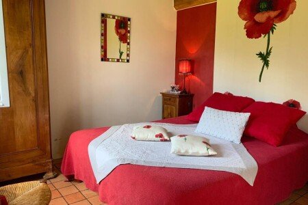 Bed and breakfast de charme, 1 chambre, avec jardin