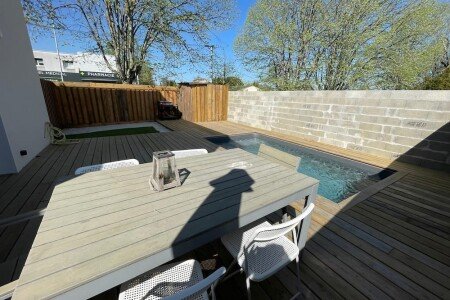 Maison 3 chambres, avec piscine