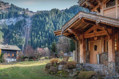 Chalet authentique, 4 chambres, avec jardin