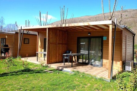 Chalet 1 chambre, avec piscine