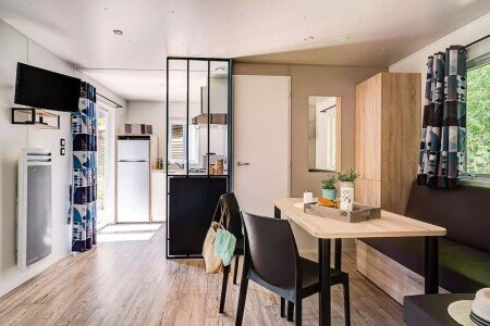Camping / Mobil Home bien-être, 2 chambres