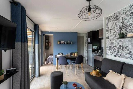 Mobil home chic, 2 chambres