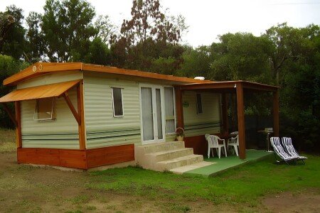 Mobil home 2 chambres, avec jardin