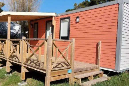 Mobil home design, 2 chambres