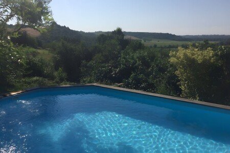 Gîte authentique, 4 chambres, avec piscine