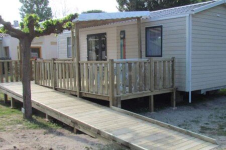 Mobil home tout confort, 2 chambres, avec climatisation