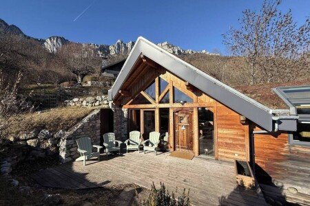 Chalet cozy, 2 chambres, avec jardin