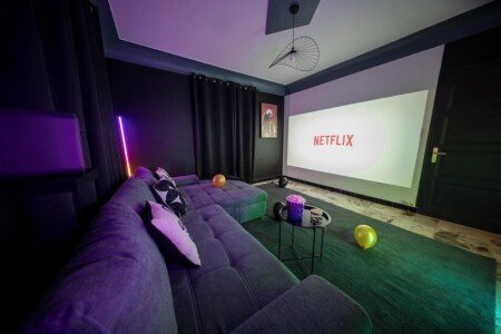 Appartement design, 2 chambres, avec climatisation