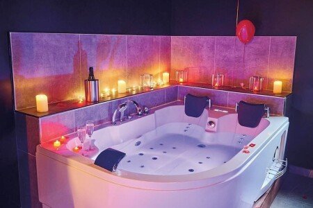 Chalet bien-être, 1 chambre, avec jacuzzi