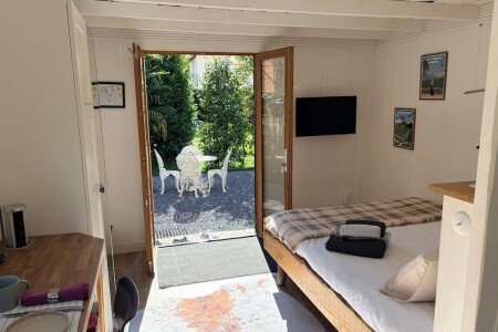 Chalet authentique, 1 chambre, avec jacuzzi