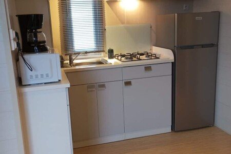 Mobil home bien-être, 2 chambres, avec climatisation