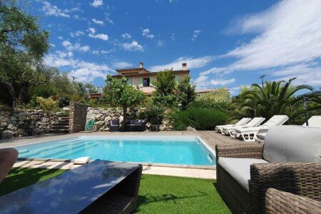 Villa 4 chambres, avec piscine