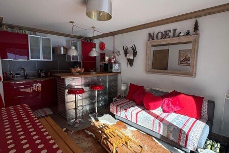 Appartement 2 chambres, avec jardin