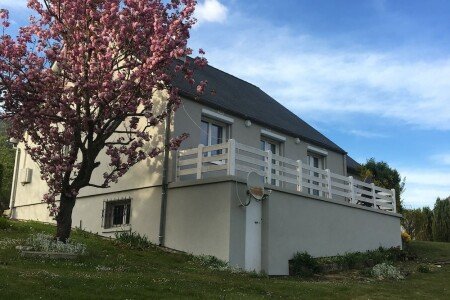 Maison design, 2 chambres, avec jardin