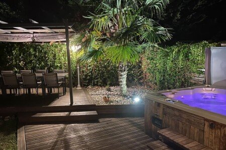 Maison bien-être, 4 chambres, avec jacuzzi
