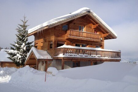Chalet cozy, 4 chambres, avec jardin