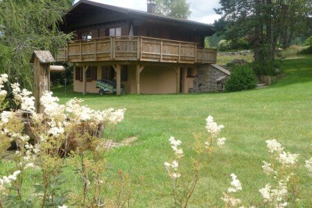 Chalet 2 chambres, avec jardin