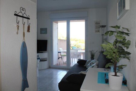 T2 1 chambre, avec climatisation