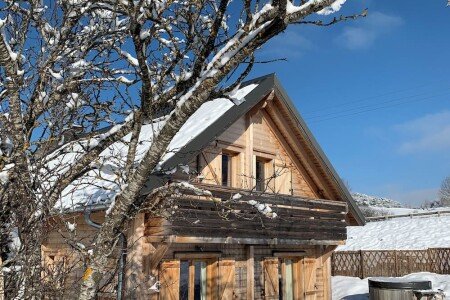 Chalet 4 chambres, avec jacuzzi