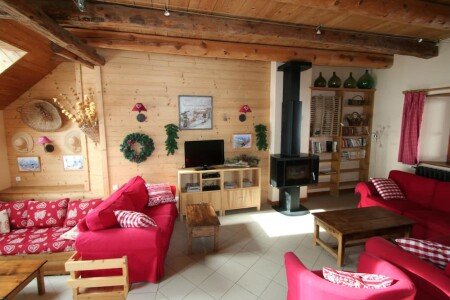 Chalet design, 6 chambres, avec jardin