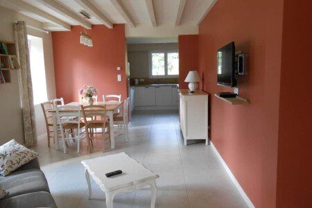 Maison de charme, 3 chambres, avec salle de sport