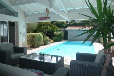 Maison 4 chambres, avec piscine