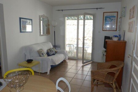 Appartement 2 chambres, avec jardin