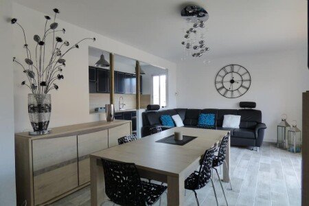 T4 3 chambres, avec jardin