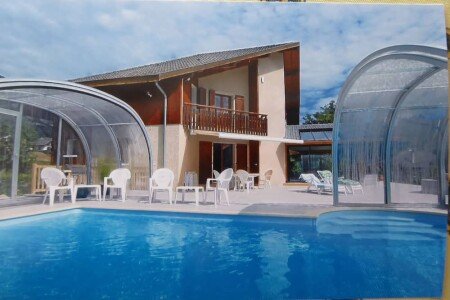 Villa bien-être, 5 chambres, avec piscine