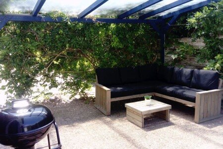 Apartment 2 bedrooms, with garden